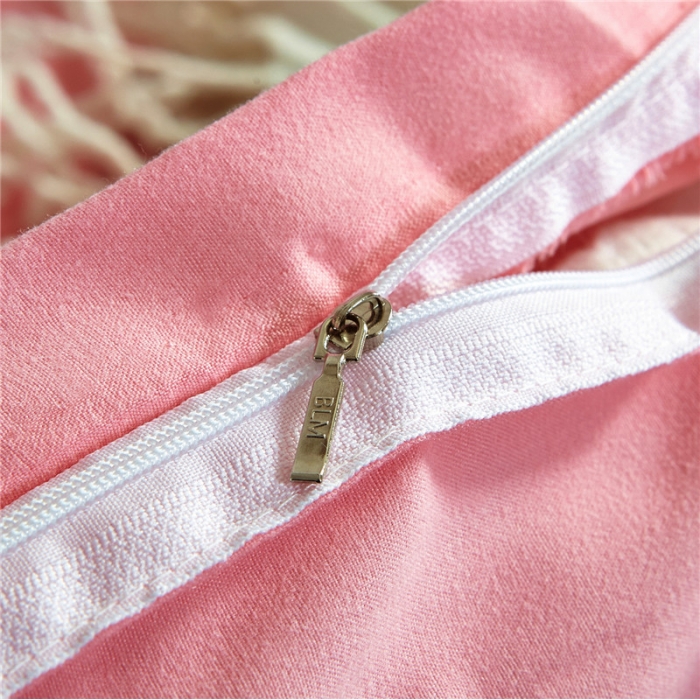 91家纺网 家纺一手货源 找家纺 贝拉梦 全活性芦荟棉纯色双拼四件套 纯色玉色