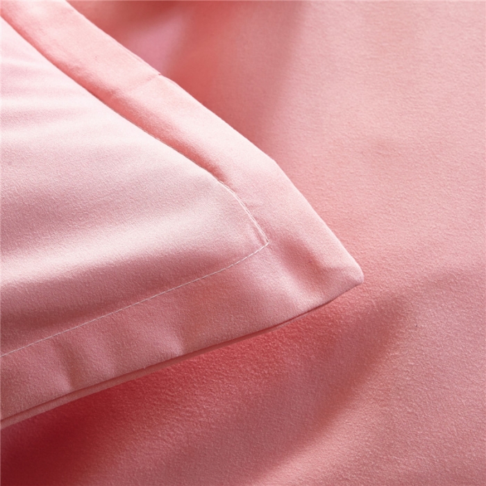 91家纺网 家纺一手货源 找家纺 贝拉梦 全活性芦荟棉纯色双拼四件套 纯色玉色