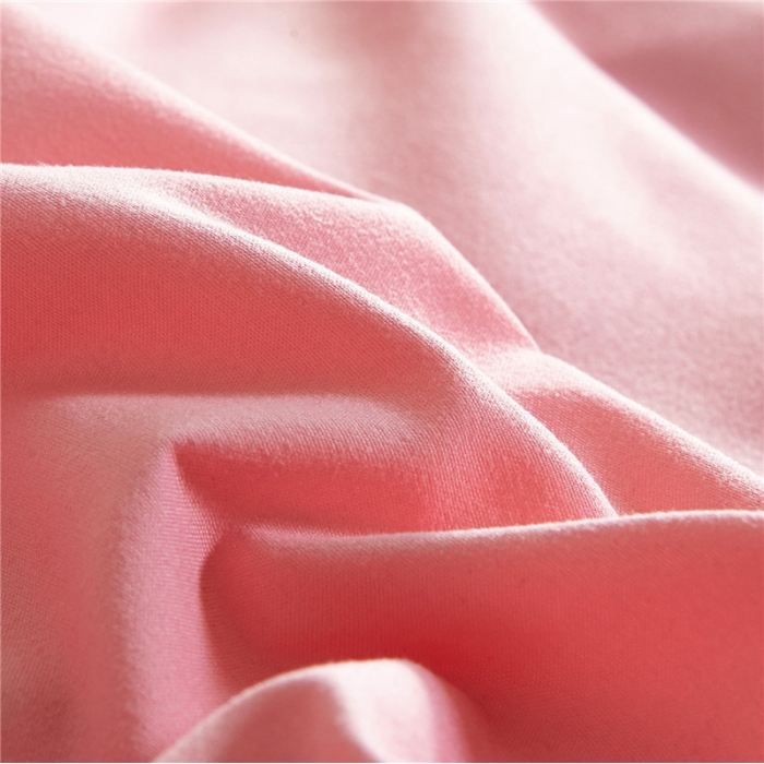 91家纺网 家纺一手货源 找家纺 贝拉梦 全活性芦荟棉纯色双拼四件套 纯色玉色