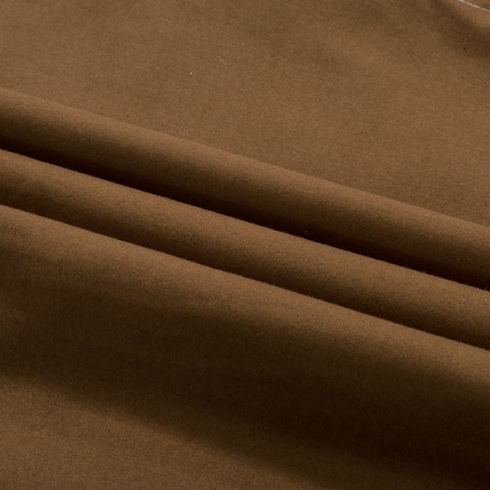 91家纺网 家纺一手货源 找家纺 贝拉梦 全活性芦荟棉纯色双拼四件套 咖啡金