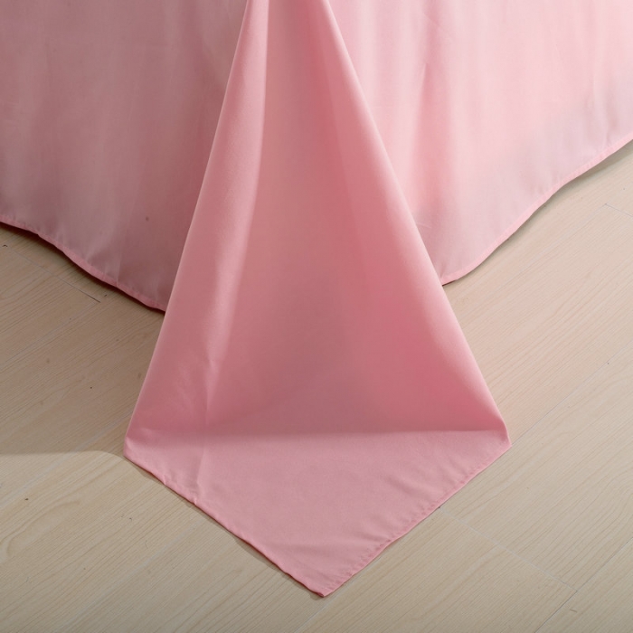 91家纺网 家纺一手货源 找家纺 贝拉梦 全活性芦荟棉纯色双拼四件套 魅紫玉