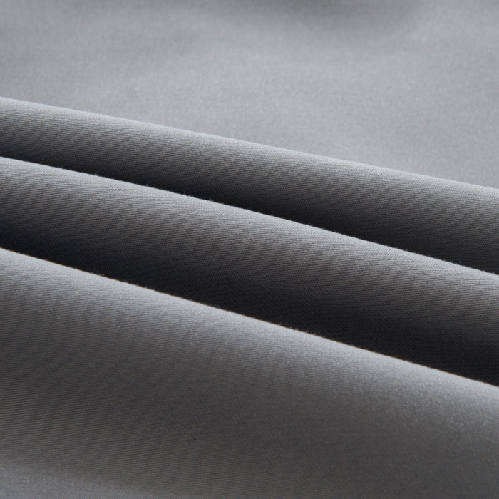 91家纺网 家纺一手货源 找家纺 贝拉梦 全活性芦荟棉纯色双拼四件套 银灰米