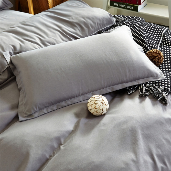 91家纺网 家纺一手货源 找家纺 （总）贝拉梦 全活性芦荟棉纯色双拼四件套