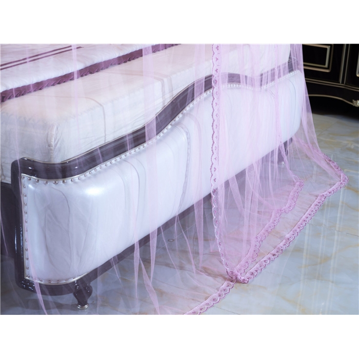 91家纺网 家纺一手货源 找家纺 (总)卓尔居 A12白蝶伸缩U型钓鱼竿宫廷落地蚊帐