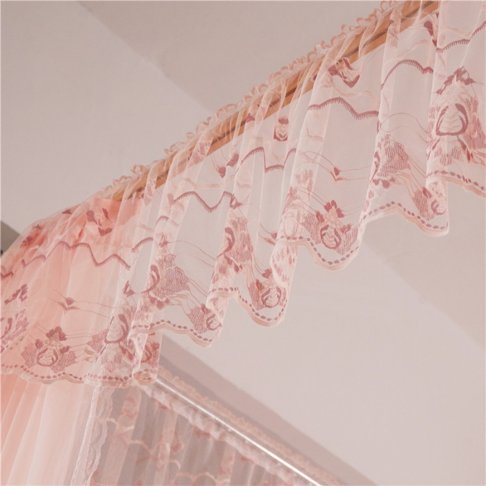 91家纺网 家纺一手货源 找家纺 卓尔居 1802U型导轨蚊帐轨道宫廷落地 玉