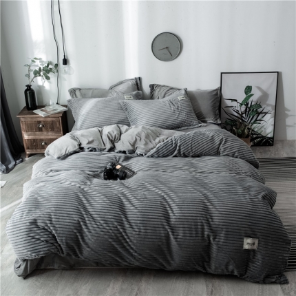 91家纺网 家纺一手货源 找家纺 （总）卓尔居 法莱绒水晶绒魔法绒四件套