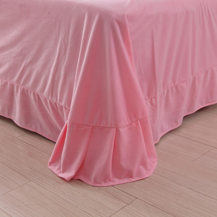 91家纺网 家纺一手货源 找家纺 卓尔居 魔法绒四件套 粉