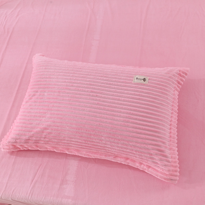 91家纺网 家纺一手货源 找家纺 卓尔居 魔法绒四件套 粉