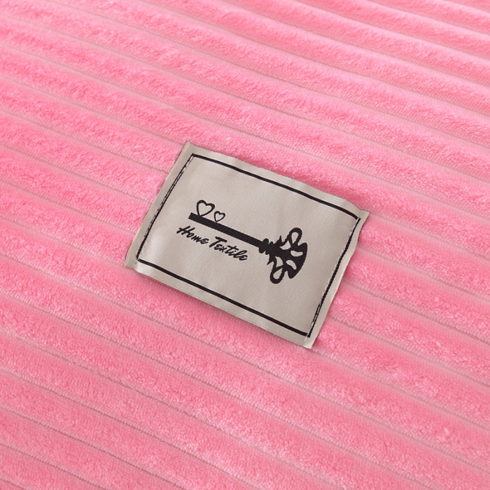 91家纺网 家纺一手货源 找家纺 卓尔居 魔法绒四件套 粉