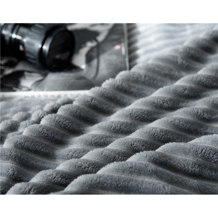 91家纺网 家纺一手货源 找家纺 卓尔居 魔法绒四件套 中灰