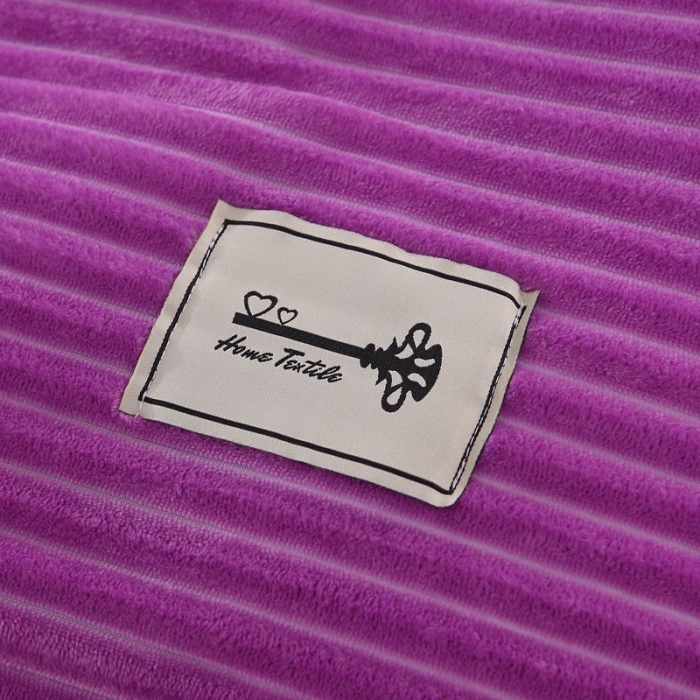 91家纺网 家纺一手货源 找家纺 卓尔居 魔法绒四件套 紫