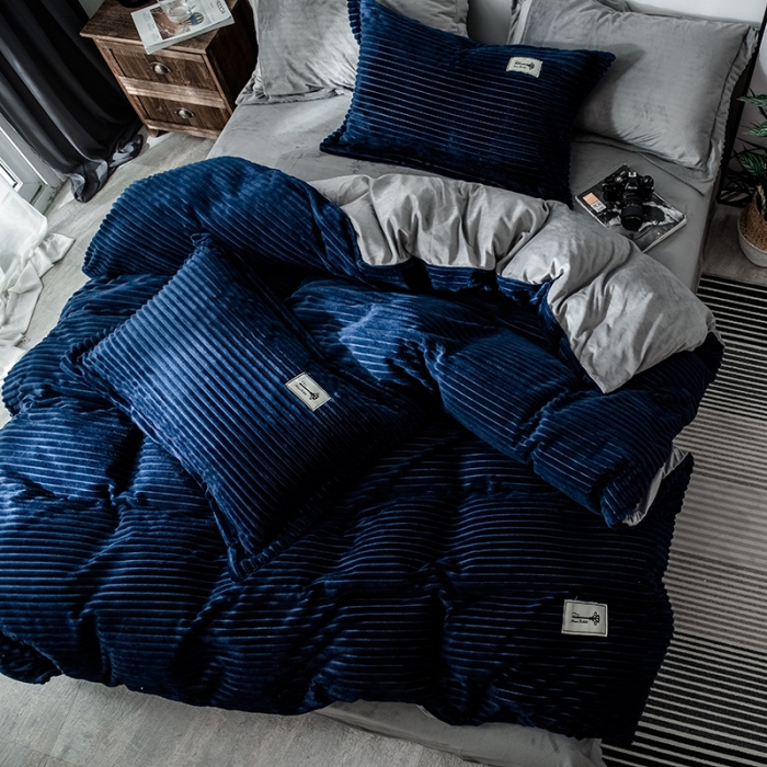 91家纺网 家纺一手货源 找家纺 （总）卓尔居 法莱绒水晶绒魔法绒四件套