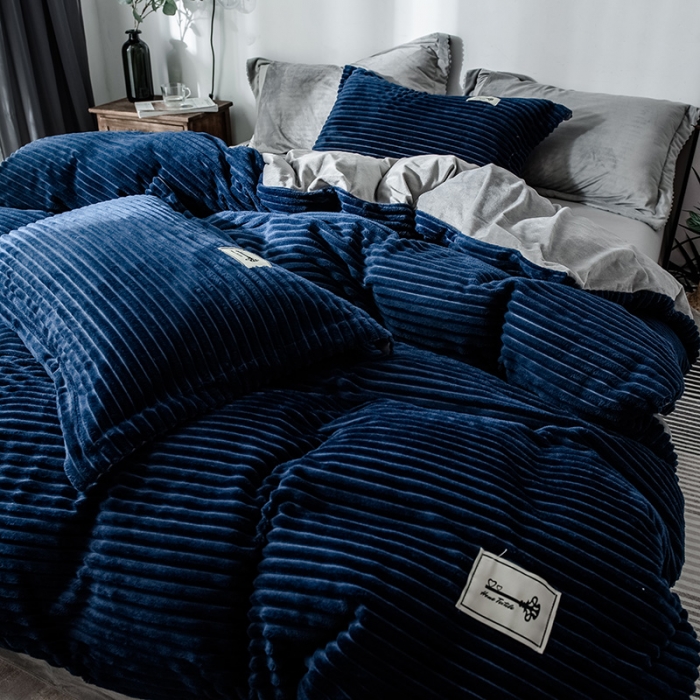 91家纺网 家纺一手货源 找家纺 （总）卓尔居 法莱绒水晶绒魔法绒四件套