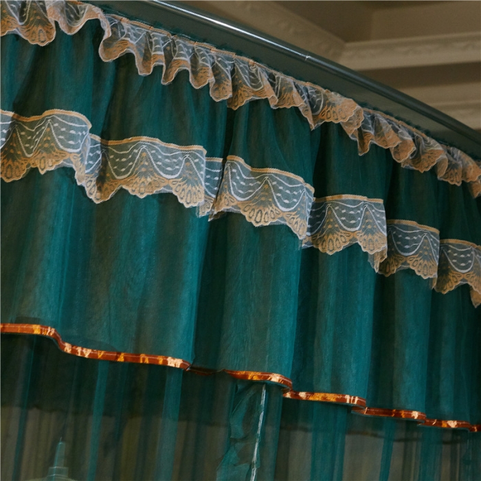 91家纺网 家纺一手货源 找家纺 卓尔居 印花伸缩钓鱼竿蚊帐美好未来系列 蓝