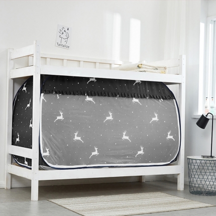 91家纺网 家纺一手货源 找家纺 （总）卓尔居学生蚊帐学生床帘蚊帐免安装床帘一体蚊帐上下铺蚊帐