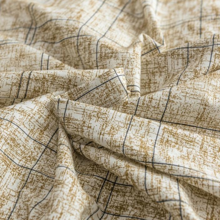 91家纺网 家纺一手货源 找家纺 艾沁家纺 2018新款北欧简约纯棉四件套里约