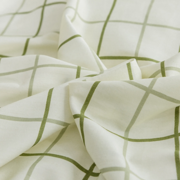 91家纺网 家纺一手货源 找家纺 艾沁家纺 2018新款北欧简约纯棉四件套悉尼