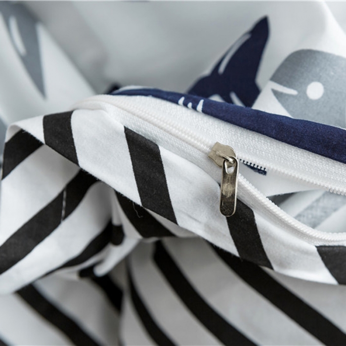 91家纺网 家纺一手货源 找家纺 艾沁 2019新款极简系列第三季四件套 港湾