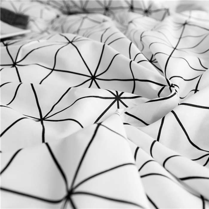 91家纺网 家纺一手货源 找家纺 艾沁 2019新款极简系列第三季四件套 米格