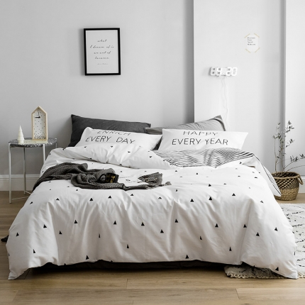 艾沁 2019新款极简系列第三季四件套 远山