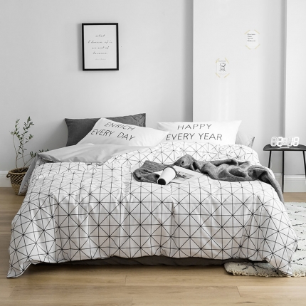 艾沁 2019新款极简系列第三季四件套 米格