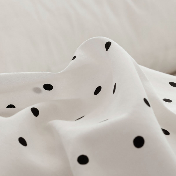 91家纺网 家纺一手货源 找家纺 艾沁 2019新款纯棉北欧极简主义系列四件套 黛珂