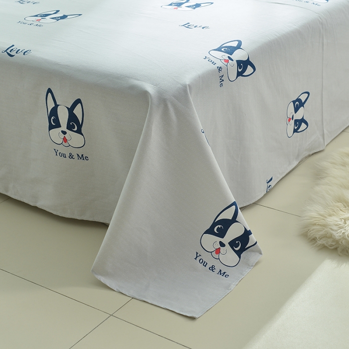 91家纺网 家纺一手货源 找家纺 涵宸家纺 新款全棉平网系列床单款斗牛