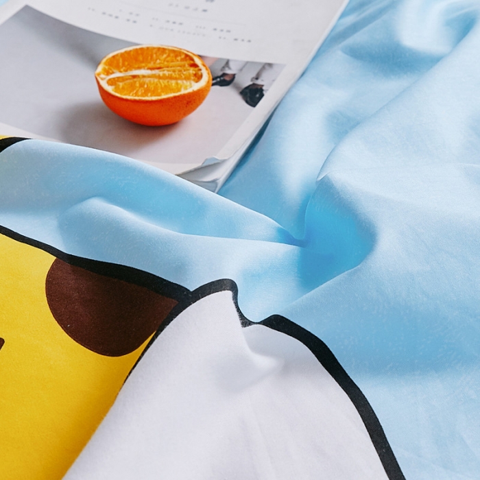 91家纺网 家纺一手货源 找家纺 涵宸家纺 新款全棉平网系列床单款 萌鹿