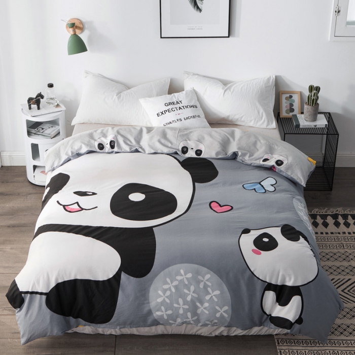 91家纺网 家纺一手货源 找家纺 涵宸家纺 单品大版全棉被套 欢乐玩伴