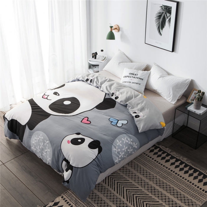 91家纺网 家纺一手货源 找家纺 涵宸家纺 单品大版全棉被套 欢乐玩伴