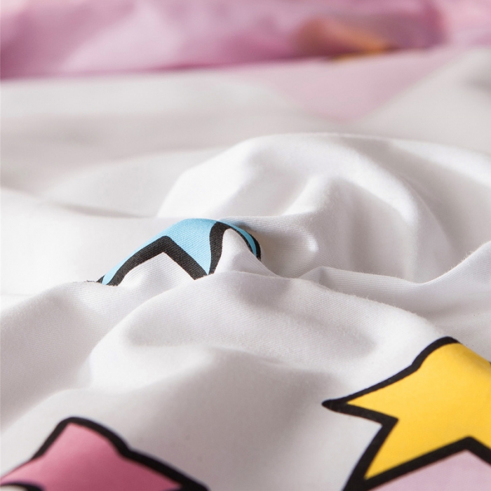 91家纺网 家纺一手货源 找家纺 涵宸家纺 单品大版全棉被套 萌萌小像