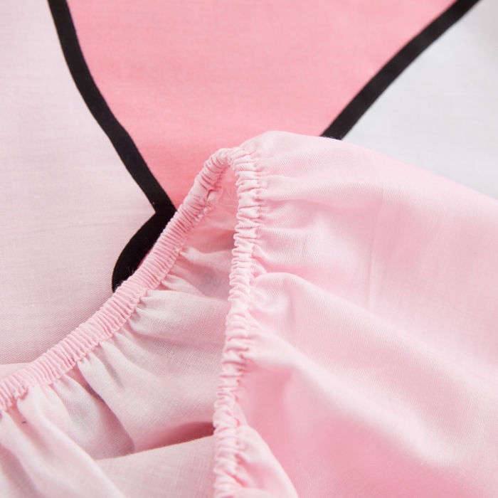 91家纺网 家纺一手货源 找家纺 涵宸家纺 新品全棉大版单品-床笠 萌萌小像