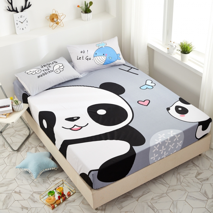 91家纺网 家纺一手货源 找家纺 涵宸家纺 新品全棉大版单品-床笠 欢乐玩伴