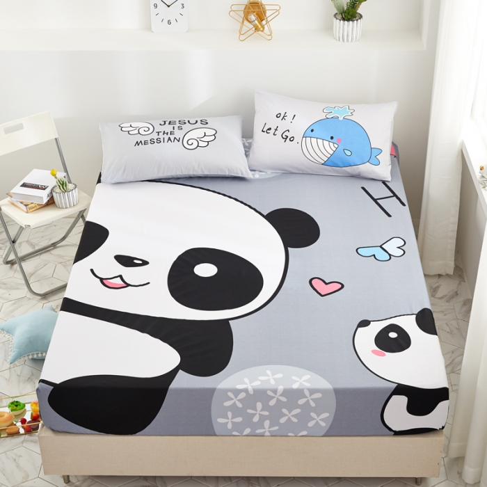 91家纺网 家纺一手货源 找家纺 涵宸家纺 新品全棉大版单品-床笠 欢乐玩伴