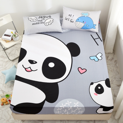 91家纺网 家纺一手货源 找家纺 涵宸家纺 新品全棉大版单品-床笠 欢乐玩伴