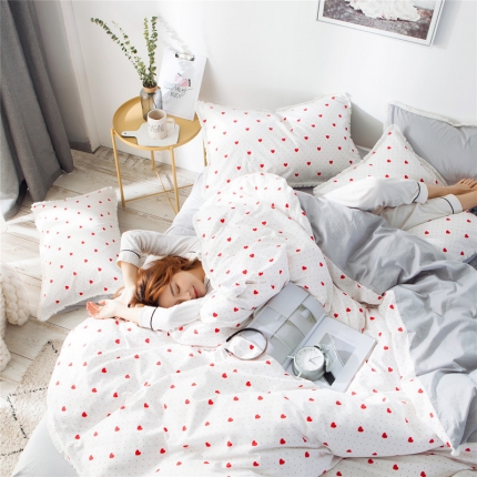 91家纺网 家纺一手货源 找家纺 （总）涵宸家纺 新款13372流苏款加厚全棉刺绣四件套