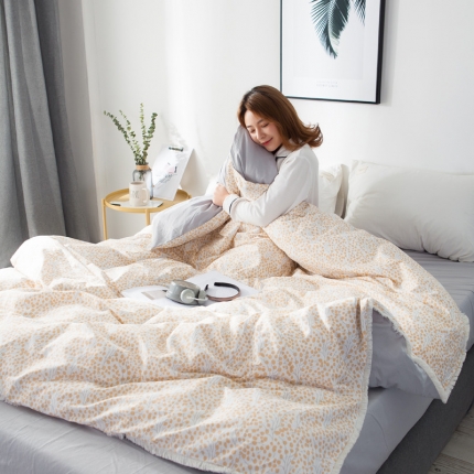 91家纺网 家纺一手货源 找家纺 涵宸家纺 新款13372流苏款全棉单品被套 浅忆