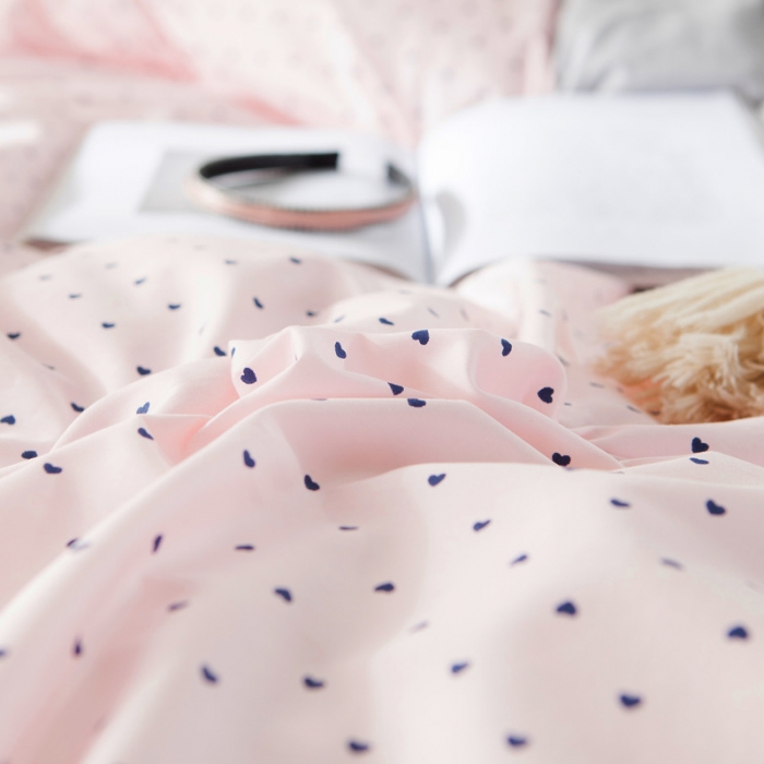 91家纺网 家纺一手货源 找家纺 涵宸家纺 新款13372流苏款全棉单品被套 暖亦