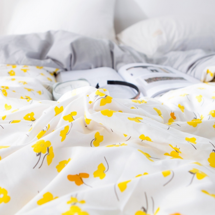 91家纺网 家纺一手货源 找家纺 涵宸家纺 新款13372流苏款全棉单品被套 向阳