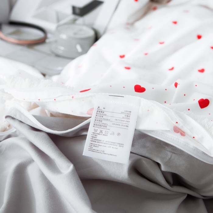 91家纺网 家纺一手货源 找家纺 涵宸家纺 新款13372流苏款全棉单品被套 心海