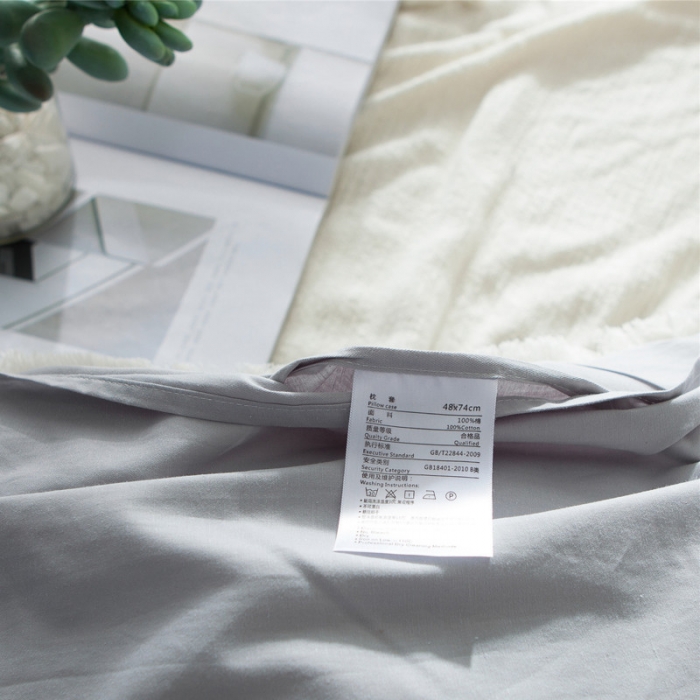 91家纺网 家纺一手货源 找家纺 涵宸家纺 新款13372流苏款全棉单品枕套一对 眠棉