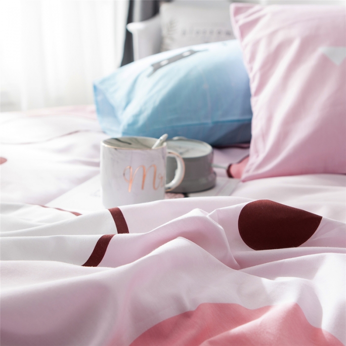 91家纺网 家纺一手货源 找家纺 涵宸家纺 单品大版全棉被套baby猪