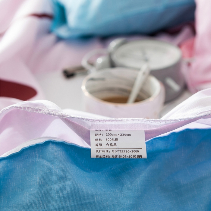 91家纺网 家纺一手货源 找家纺 涵宸家纺 单品大版全棉被套baby猪