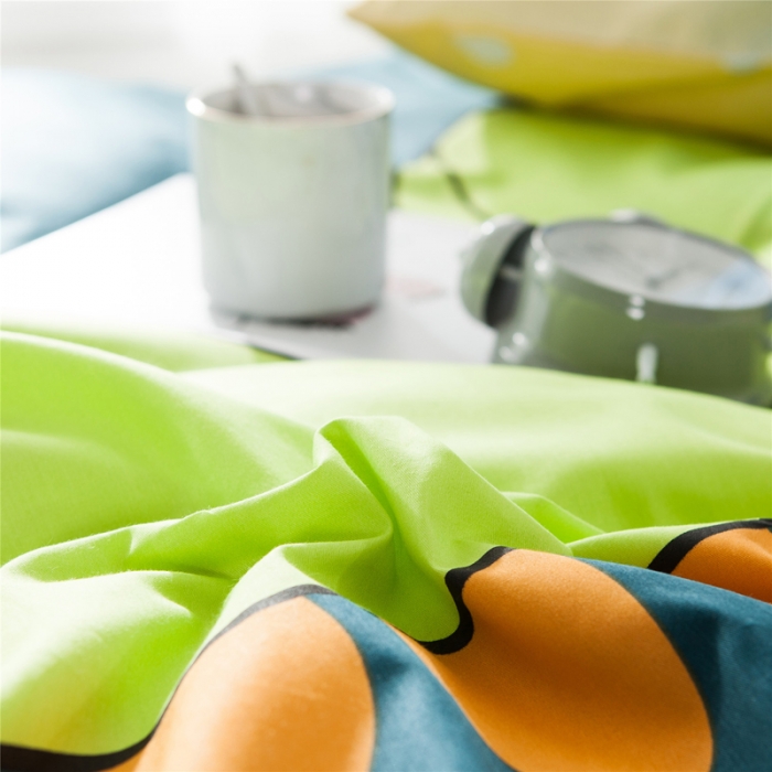 91家纺网 家纺一手货源 找家纺 涵宸家纺 单品大版全棉被套滑齿龙