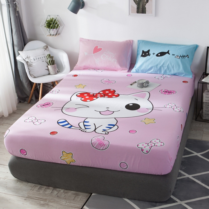 91家纺网 家纺一手货源 找家纺 涵宸家纺 新品全棉大版单品-床笠 花花