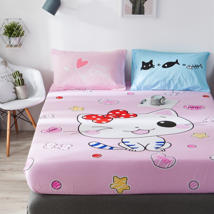 91家纺网 家纺一手货源 找家纺 涵宸家纺 新品全棉大版单品-床笠 花花