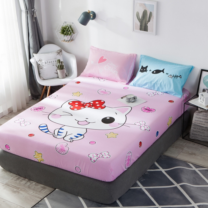 91家纺网 家纺一手货源 找家纺 涵宸家纺 新品全棉大版单品-床笠 花花