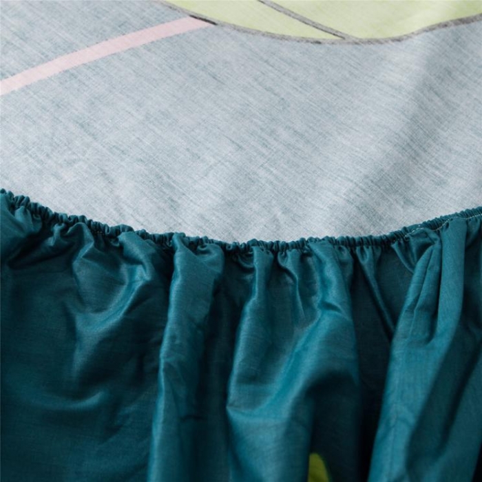 91家纺网 家纺一手货源 找家纺 涵宸家纺 新品全棉大版单品-床笠 滑齿龙