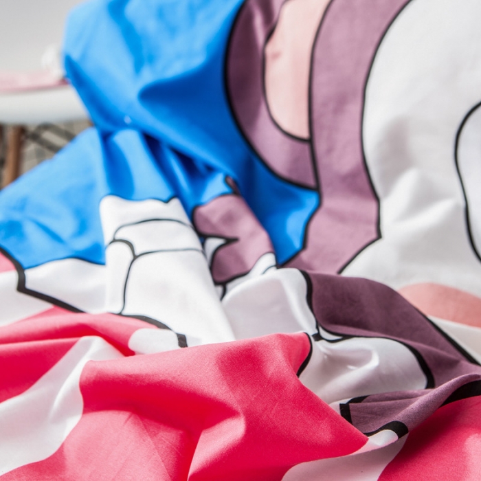 91家纺网 家纺一手货源 找家纺 单品大版全棉被套纯棉被套卡通被套儿童被套四件套学生被套单被套