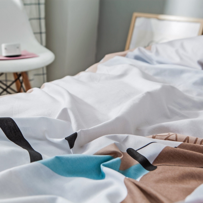 91家纺网 家纺一手货源 找家纺 涵宸家纺 单品大版全棉被套 抱抱熊